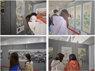 尚美潤(rùn)心 筆墨傳情——我院組織師生集體參觀新中國(guó)名家畫展并開展文化藝術(shù)交流活動(dòng)